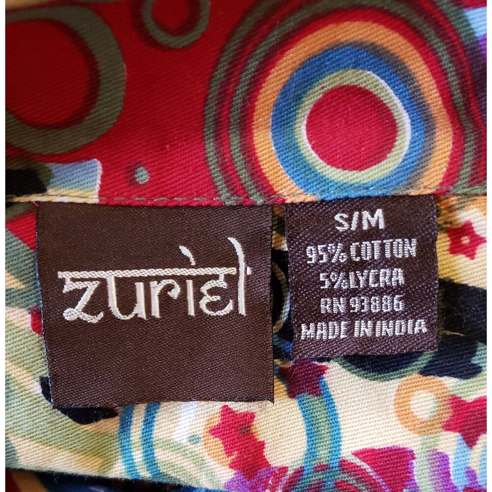Zuriel size S/M button up colorful jacket - Picture 5 of 5